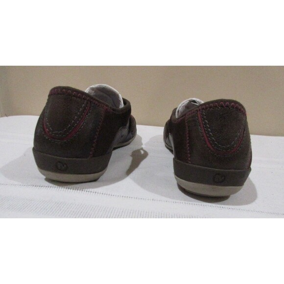 Plie Coffee Bean Merrell Shoes Women US 7 Brown Mary Jane Slip On - Picture 4 of 9